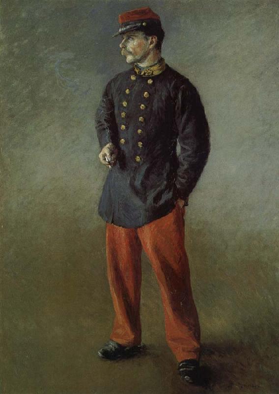 Gustave Caillebotte Soldier